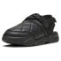 Фото #2 товара Puma Ts01 Quilt X Pleasures Backstrap Mens Black Casual Sandals 39620201