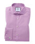 Фото #1 товара Charles Tyrwhitt Non-Iron Poplin Cutaway Extra Slim Fit Shirt Men's