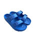 ფოტო #4 პროდუქტის Comfort Slides Double Buckle Adjustable Scooby Flat Sandals