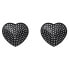 Фото #1 товара A750 Heart Nipple Coevrs with Crystals One Size