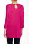 1.STATE Womens Gardenia Cross Front Pullover Sweater Pink Size Large 132627