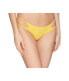 Фото #1 товара Amuse Society Women's 239740 Yellow Evelyne Skimpy Bikini Bottom Swimwear Size L