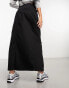 Cotton On ryder utility maxi skirt in black