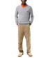 Фото #1 товара Men's Regular-Fit Solid V-Neck Sweater
