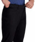 Фото #4 товара Haggar Men Active Series City Flex Traveler Slim-Fit Dress Pants Black 29Wx30L