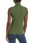 Forte Cashmere Sleeveless Turtleneck Cashmere Sweater Women's