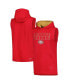 Фото #1 товара Рубашка без рукавов для бега MSX by Michael Strahan Scarlet San Francisco 49ers.