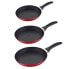 Set of pans San Ignacio Red 3 Pieces Aluminium