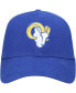 Фото #3 товара Boys Royal Los Angeles Rams Basic Secondary MVP Adjustable Hat