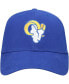 Boys Royal Los Angeles Rams Basic Secondary MVP Adjustable Hat