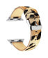 Фото #2 товара Men's and Women's Apple Leopard Colored Hair Leather Replacement Band 44mm