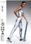 Фото #4 товара Sportleggings für Damen Code white/grey - Bas Bleu S (42)