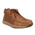 Фото #2 товара Roper Clearcut Textured Chukka Mens Brown Casual Boots 09-020-1662-2412