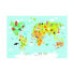 Фото #1 товара Puzzle Weltkarte für Kinder 150 Teile