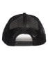 ფოტო #4 პროდუქტის Men's Black White Tiger Trucker Adjustable Hat