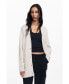 ფოტო #1 პროდუქტის Women's Oversized knit cardigan