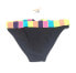 Фото #2 товара Jessica Simpson Womens Swimwear Colored Black Swim Summer Bikini Bottom Size S