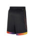 ფოტო #3 პროდუქტის Men's Black Phoenix Suns 2022/2023 Statement Edition Swingman Performance Shorts