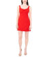 ფოტო #1 პროდუქტის Women's Sweetheart-Neck Bow-Trim Sheath Dress