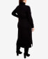 Фото #5 товара Plus Size Hannah Sweater Midi Dress