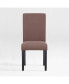 Фото #2 товара Upholstered Linen Fabric Dining Chair