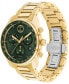 ფოტო #2 პროდუქტის Men's Bold Verso Swiss Quartz Chrono Ionic Plated Gold Steel Watch 44mm