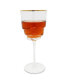 Фото #4 товара Shaped Bottom Rim Water Glasses, Set of 6