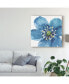 Lisa Audit Blue and Green Garden V Canvas Art - 15" x 20"