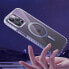 Фото #7 товара Kingxbar Kingxbar PQY Ice Crystal Series magnetyczne etui iPhone 14 Plus MagSafe fioletowe