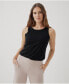 ფოტო #1 პროდუქტის Plus Size Cotton Softspun Crew Neck Tank