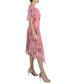 Фото #4 товара Plus Size Cowl-Neck Midi Dress