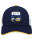 Фото #4 товара Men's Navy St. Louis Blues 2023 NHL Draft On Stage Trucker Adjustable Hat