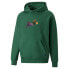 Puma P.A.M. X Graphic Pullover Hoodie Mens Green Casual Athletic Outerwear 53600