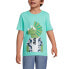 Футболка для малышей Lands' End Boys Short Sleeve Graphic Tee Summer dino, XLARGE - фото #4