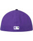 Фото #4 товара Men's Colorado Rockies Alternate 2 Authentic Collection On-Field Low Profile 59FIFTY Fitted Cap