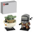Фото #13 товара Lego BrickHeadz Star Wars 75317 - Дер Мандалорианер и Дас Кинд - Конструктор