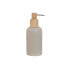 Soap Dispenser Home ESPRIT Grey Natural Wood Resin 7 x 9 x 19 cm