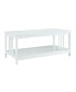 Фото #2 товара Mission Coffee Table with Shelf