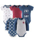 Фото #2 товара Костюм для малышей The Peanutshell Набор одежды для младенцев синего и красного цвета, 30 предметов,