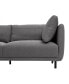 Serenity 79" Polyester with Metal Legs Sofa