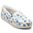 Фото #2 товара TOMS Alpargata Cozy Dreidel Graphic Slip On Womens Blue, White Flats Casual 100