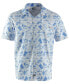 Men's Salt Life Pirate Beach Print Short-Sleeve Button-Up Shirt