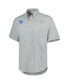 Фото #3 товара Men's Gray Kentucky Wildcats Tamiami Omni-Shade Button-Down Shirt