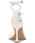 Фото #3 товара Tanvie Flower Embellished High Heel Dress Sandals