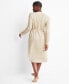 ფოტო #2 პროდუქტის Women's Long Sweater Knit Layering Robe, Created for Macy's