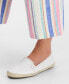 ფოტო #6 პროდუქტის Petite Striped Wide-Leg Cropped Pants, Created for Macy's
