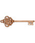 Rose Gold-Tone Castle Key Wall Art