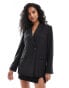 Фото #2 товара & Other Stories wool blend single breasted blazer in black