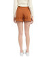 Фото #2 товара Women's Ellen Cotton High-Rise Cuffed Shorts