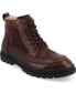 Фото #1 товара Men's Model 008 Wingtip Moc-Toe Boots